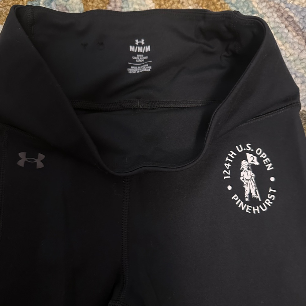 Under Armour Black Pinehurst U.S. Open Leggings